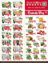 First Choice Supermarket flyer week 26 Page 1