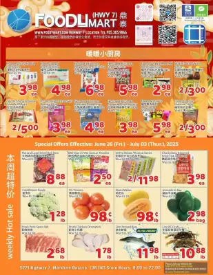 Foody Mart flyer (valid until 3-07)