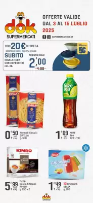 Volantino Supermercati Dok (valido fino al 16-07)