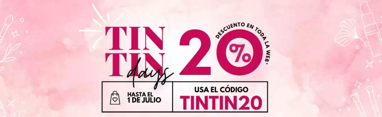 Folleto Perfumerías Tin Tin (válido hasta el 1-07)