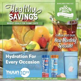 Freson Bros flyer week 26 Page 1