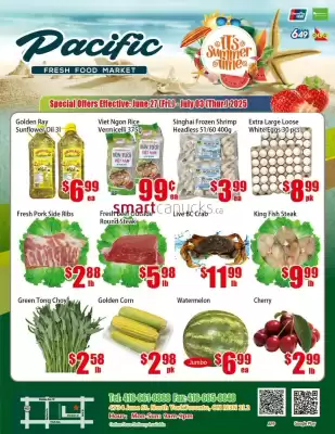 New Pacific Supermarket flyer (valid until 3-07)