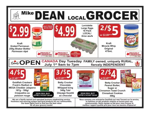 Mike Dean's Super Food flyer (valid until 3-07)