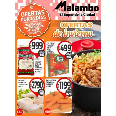 Catálogo Supermercados Malambo (válido hasta 10-07)