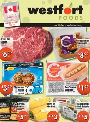 Westfort Foods flyer (valid until 3-07)