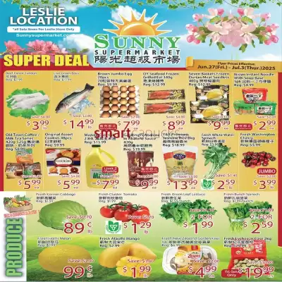 Sunny Food Mart flyer (valid until 3-07)