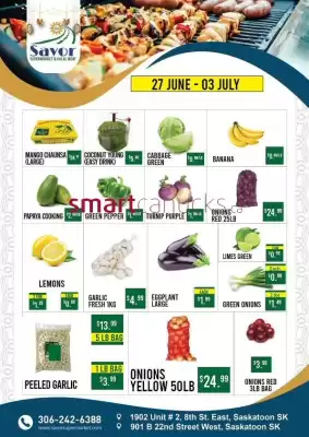 Savor Supermarket flyer (valid until 3-07)