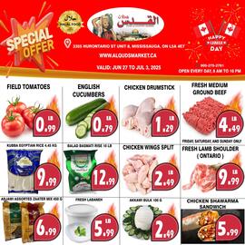 Al-Quds Supermarket flyer week 26 Page 1