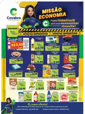 Catálogo Covabra Supermercados (válido até 3-07)