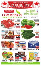 Commisso's Fresh Foods flyer week 26 Page 1