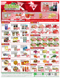 Ethnic Supermarket flyer week 26 Page 1