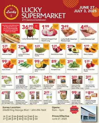 Lucky Supermarket flyer (valid until 3-07)
