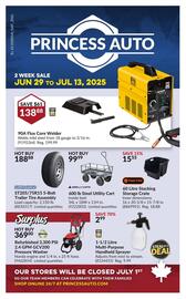Princess Auto flyer Page 1