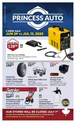 Princess Auto flyer (valid until 13-07)