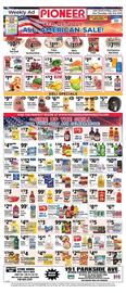 Pioneer Supermarkets Weekly Ad week 26 Page 1