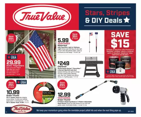 True Value Weekly Ad (valid until 14-07)