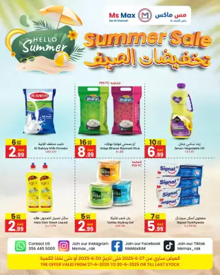 Ms Max catalogue (valid until 30-06)