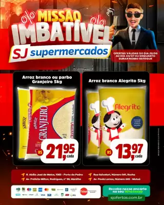 Catálogo Sj Supermercados (válido até 4-07)