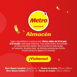 Catálogo Metro Página 5
