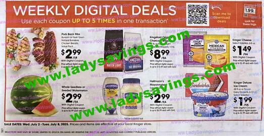 Kroger Weekly Ad week 27 Page 2