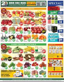 Nam Dae Mun Farmers Market Weekly Ad week 26 Page 2