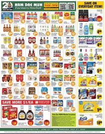 Nam Dae Mun Farmers Market Weekly Ad week 26 Page 3