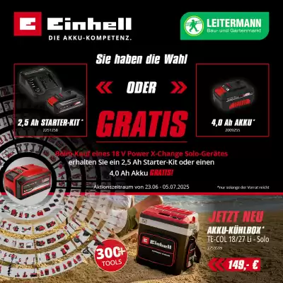 Leitermann Baumarkt Prospekt (gültig bis 5-07)