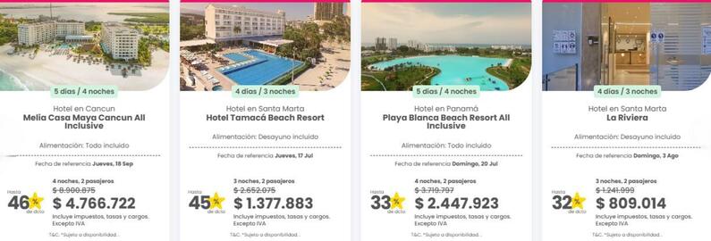 Catálogo Viajes Éxito Página 3
