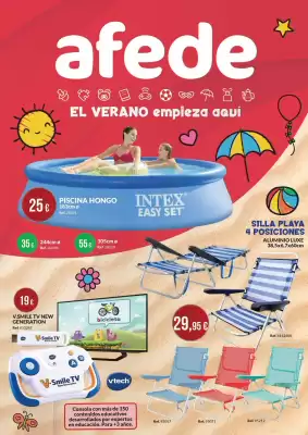 Folleto Afede (válido hasta el 31-07)