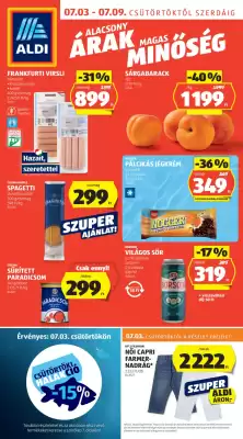 ALDI akciós újság