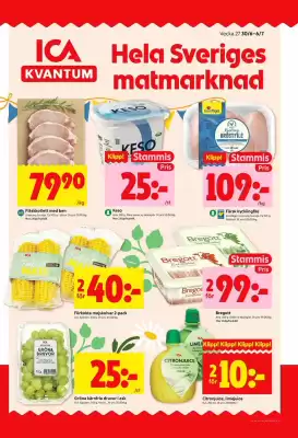 ICA Kvantum reklamblad