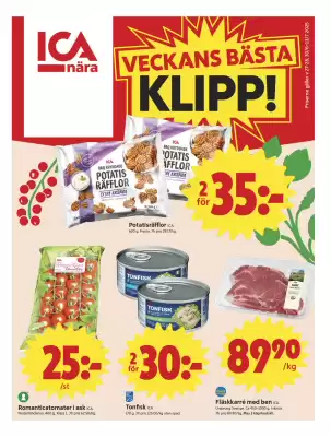 ICA Nära reklamblad (giltig till och med 13-07)