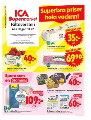 ICA Supermarket reklamblad
