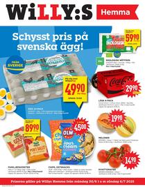 Willys Hemma reklamblad vecka 27 Sida 1