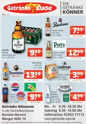 Getränke Oase Prospekt (gültig bis 5-07)
