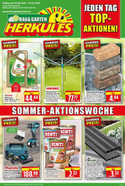 Herkules Baumarkt Prospekt woche 27 Seite 1