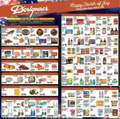 Dorignac's Food Center Weekly Ad (valid until 8-07)