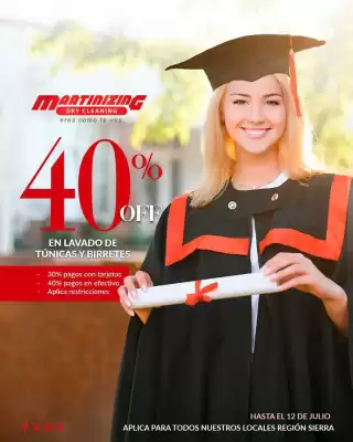 Catálogo Martinizing Dry Cleaning (válido hasta 12-07)