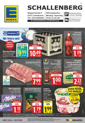 Edeka Schallenberg Prospekt (gültig bis 5-07)