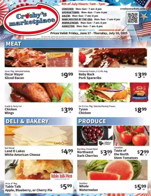 Crosby's Marketplace Weekly Ad (valid until 10-07)
