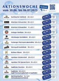 Saga Getränke Prospekt woche 27 Seite 1