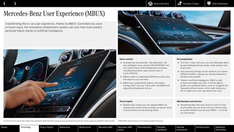 Mercedes-Benz leaflet Page 12