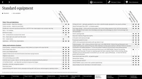 Mercedes-Benz leaflet Page 57