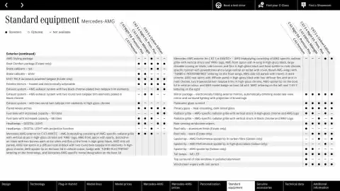 Mercedes-Benz leaflet Page 60