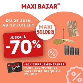 Catalogue Maxi Bazar page 1