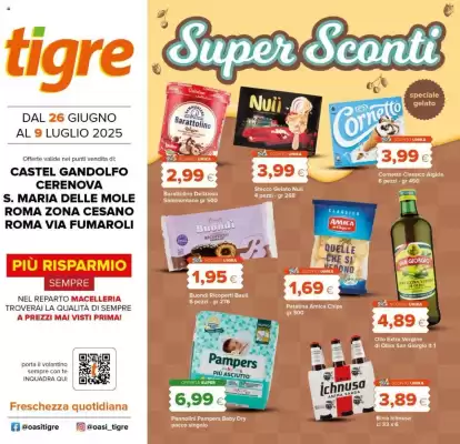 Volantino Tigre