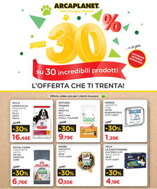 Volantino Arcaplanet Pagina 1