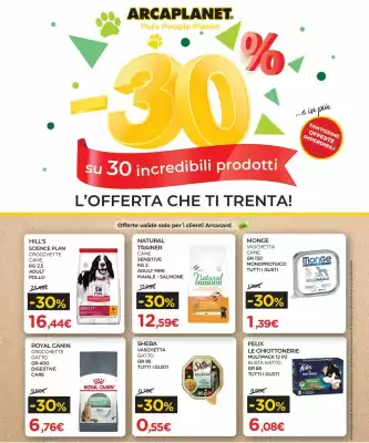 Volantino Arcaplanet (valido fino al 20-07)