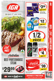 IGA catalogue week 27 Page 1