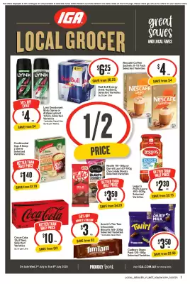 IGA catalogue